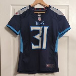 NFL Navy and Light Blue Kids Jersey